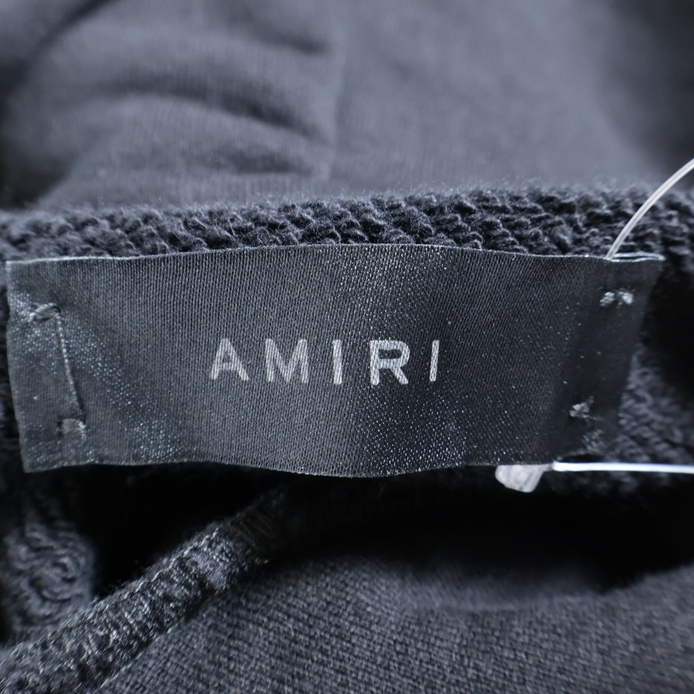AMIRI(アミリ) 22SS Checkered Bones Hoodie チェッカード ボーンズ スウェットプルオーバーパーカー ブラック SR3GU0023SMRSTH1
