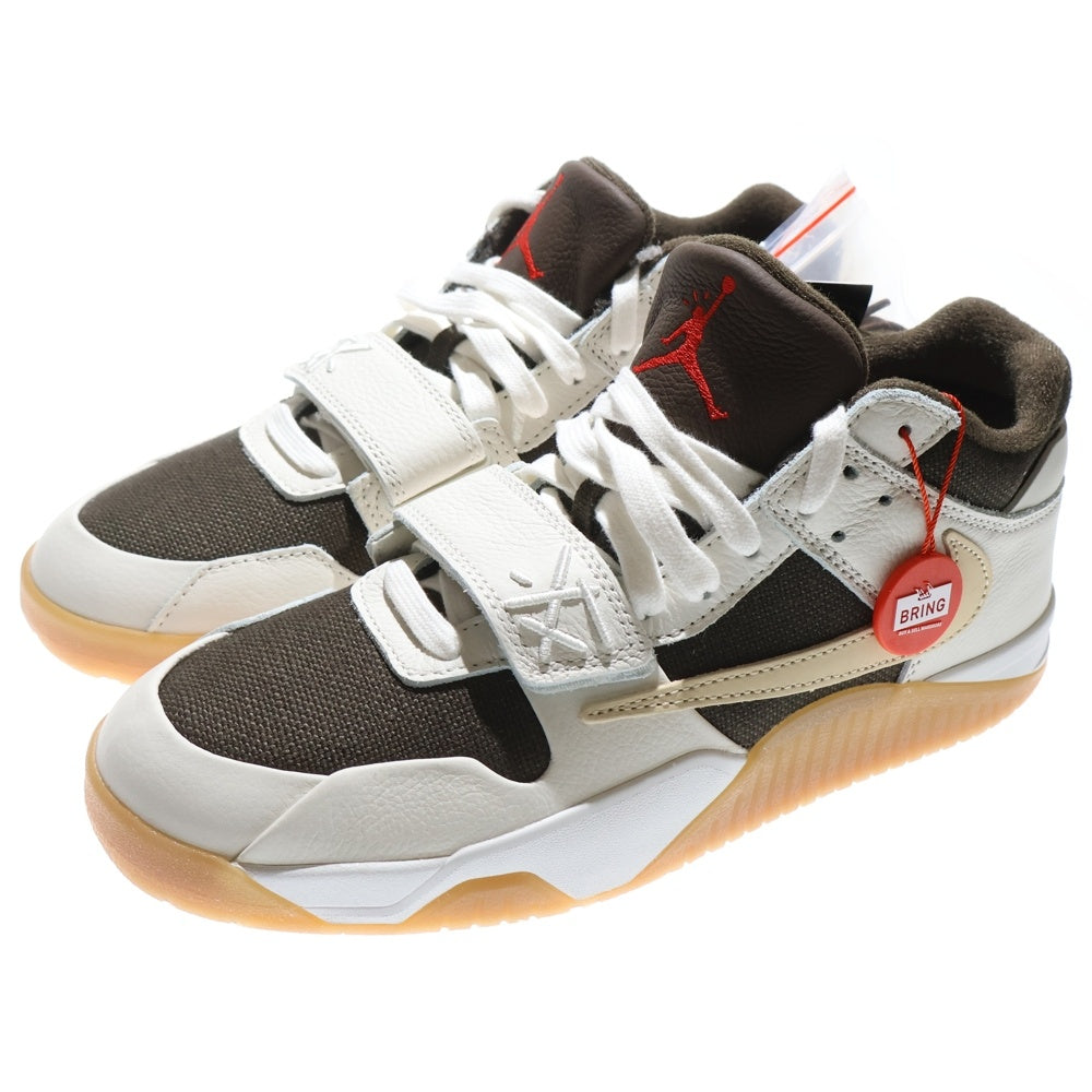NIKE(ナイキ) ×TRAVIS SCOTT JORDAN JUMPMAN JACK トラヴィススコット ジョーダン ジャンプマン ローカットスニーカー ブラウン US9/27cm FZ8117-100