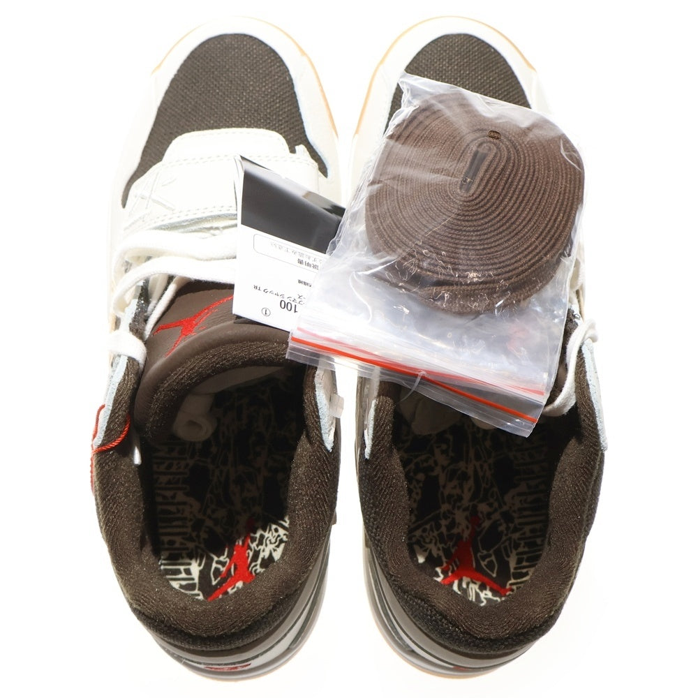 NIKE(ナイキ) ×TRAVIS SCOTT JORDAN JUMPMAN JACK トラヴィススコット ジョーダン ジャンプマン ローカットスニーカー ブラウン US9/27cm FZ8117-100