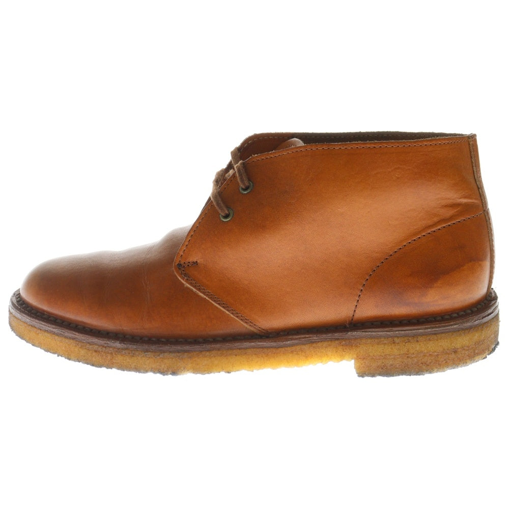 REGAL(リーガル) レザー チャッカ レースアップ ブーツ ブラウン