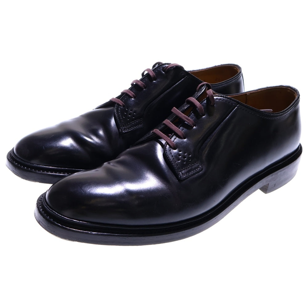 REGAL(リーガル) 水染めシェルコードバン レザーローカットシューズ ブラック W514