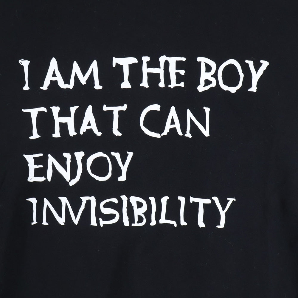 CELINE(セリーヌ) 22AW I AM THE BOY プリント クルーネック 半袖Tシャツ カットソー ブラック 2X44F671Q