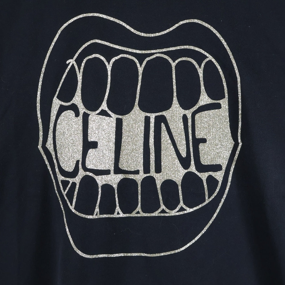 CELINE(セリーヌ) 21SS MIYASHITA PARK POP UP STORE限定 ミヤシタパークストアー限定 プリント 半袖Tシャツ カットソー ブラック 2X675501F