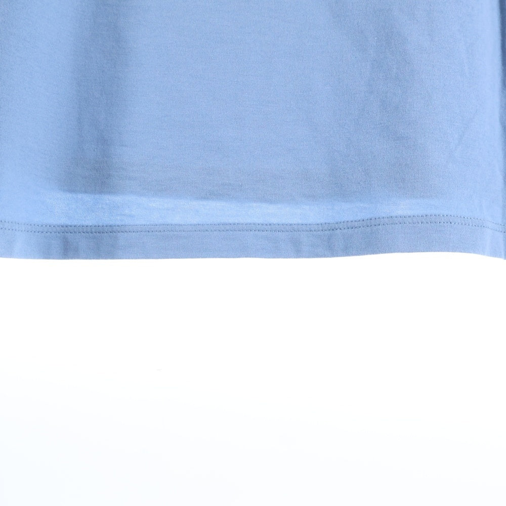 CELINE(セリーヌ) ルーズフィット スクリーン ロゴ プリント 半袖Tシャツ カットソー ブルー 2X681671Q