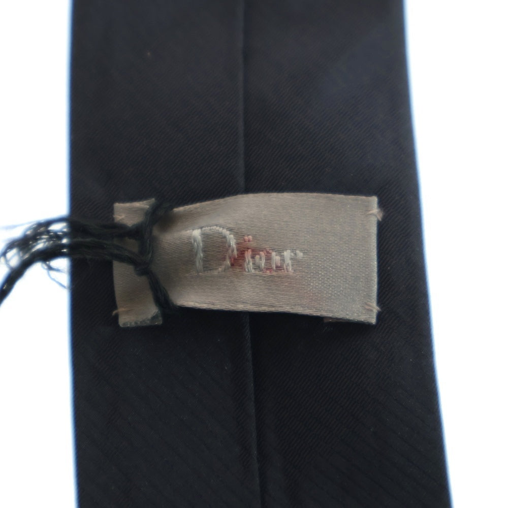 DIOR(ディオール) バッグロゴ シルク ネクタイ グレー