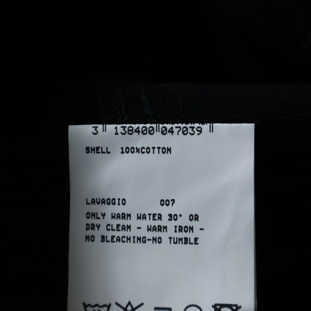 Neil Barrett(ニール バレット) 裾ジップ ナイロンカーゴパンツ ブラック NPA51A37