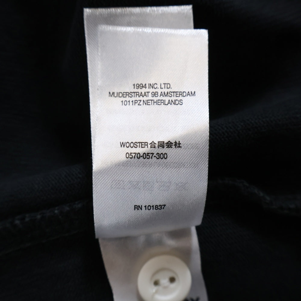 SUPREME(シュプリーム) 22SS ×BURBERRY RUGBY バーバリー フロントロゴ ラグビー ラガーシャツ 長袖 ブラック