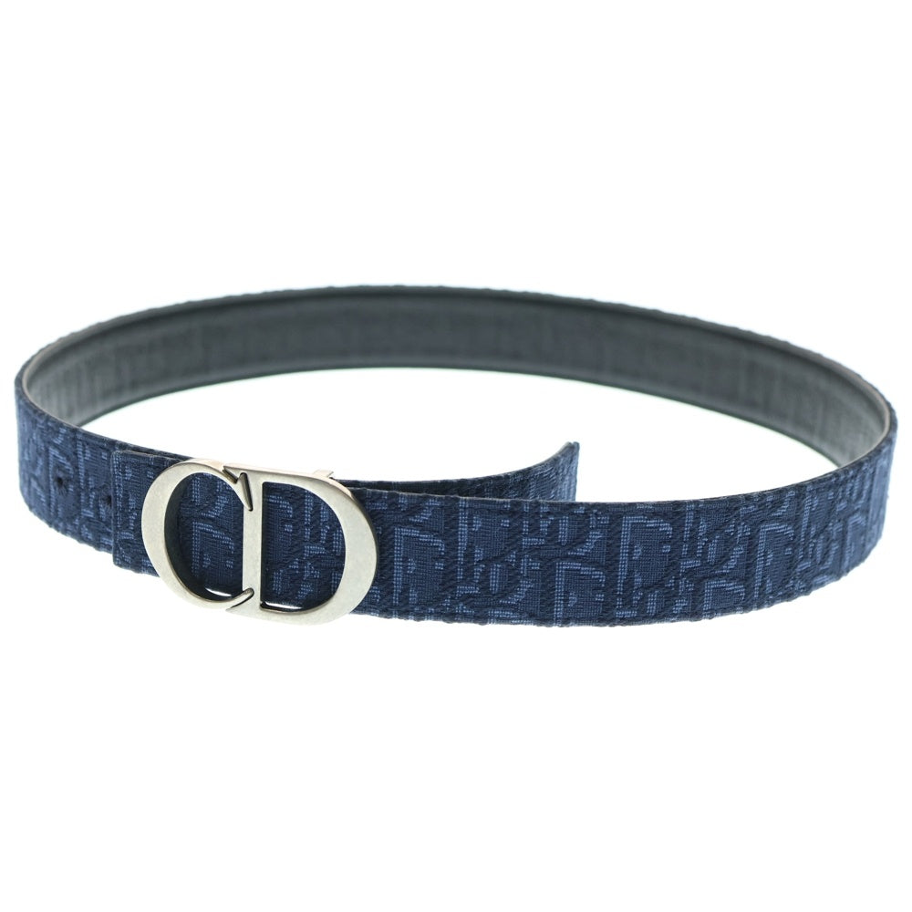 DIOR(ディオール) CD Icon Oblique Jacquard Leather Belt CDアイコン