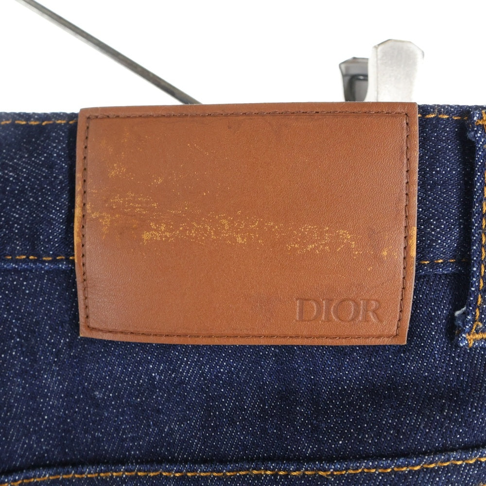 Dior HOMME(ディオールオム) SLIM 17 REGULAR スリム レギュラー ロールアップ オブリーク デニムパンツ インディゴ 193DS10C226X