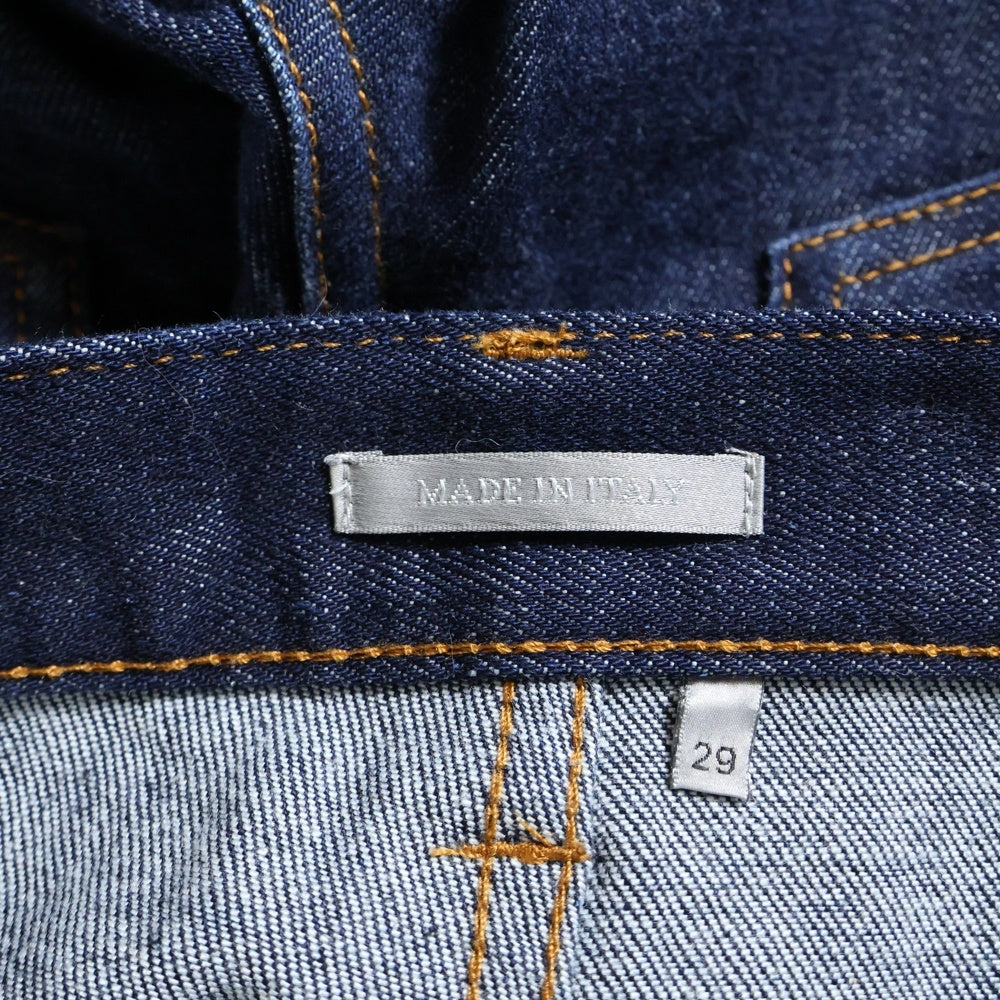 Dior HOMME(ディオールオム) SLIM 17 REGULAR スリム レギュラー ロールアップ オブリーク デニムパンツ インディゴ 193DS10C226X