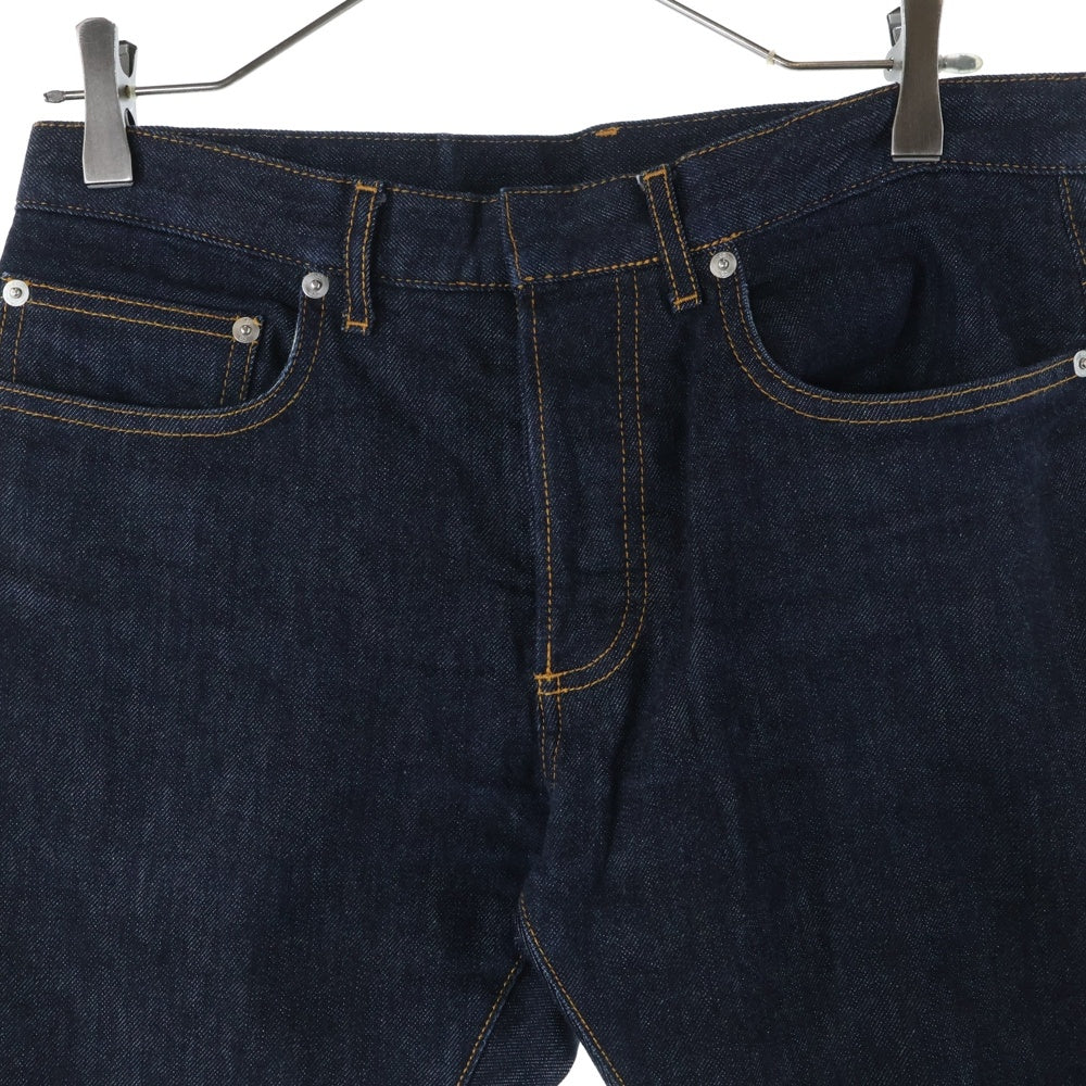 Dior HOMME(ディオールオム) ボタンフライ ストレート デニムパンツ インディゴ 433D020TY111