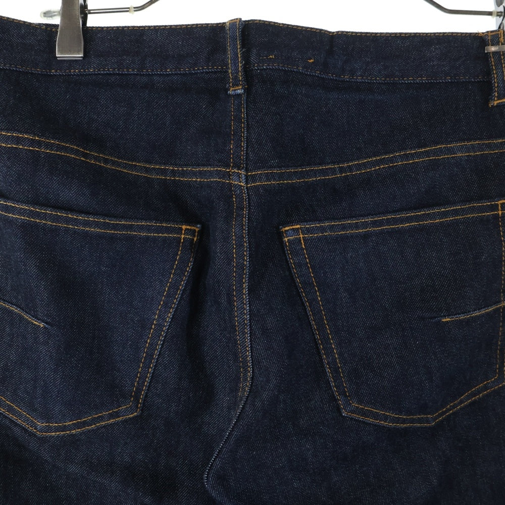 Dior HOMME(ディオールオム) ボタンフライ ストレート デニムパンツ インディゴ 433D020TY111