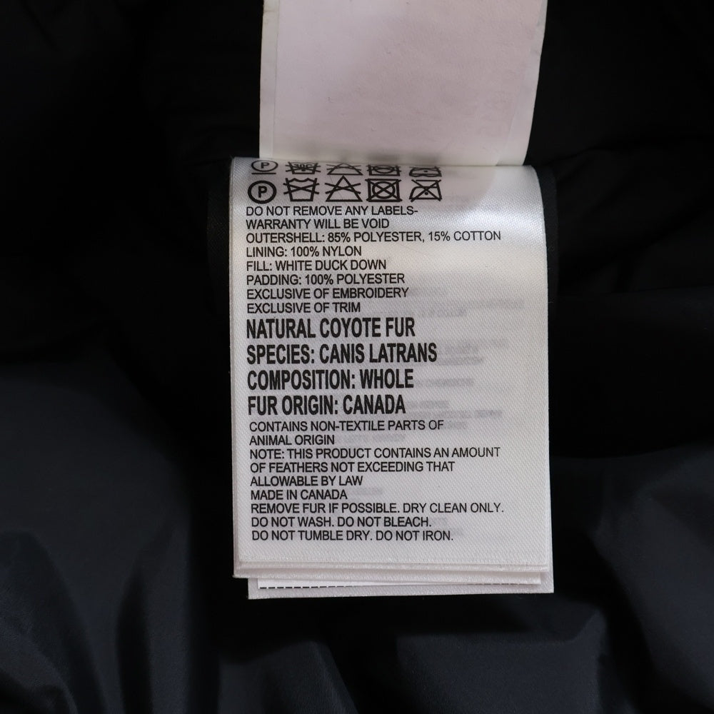 CANADA GOOSE(カナダグース) JASPER PARKER ジャスパー パーカー ジップアップ ナイロン ダウンジャケット ネイビー 3438JM