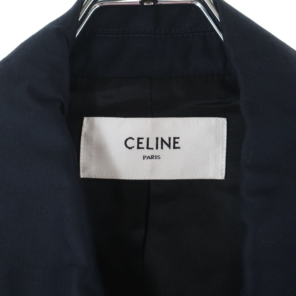 CELINE(セリーヌ) 24AW トリオンフ ジップアップ クラシック ジャケットネイビー 2W47B585X.07MR
