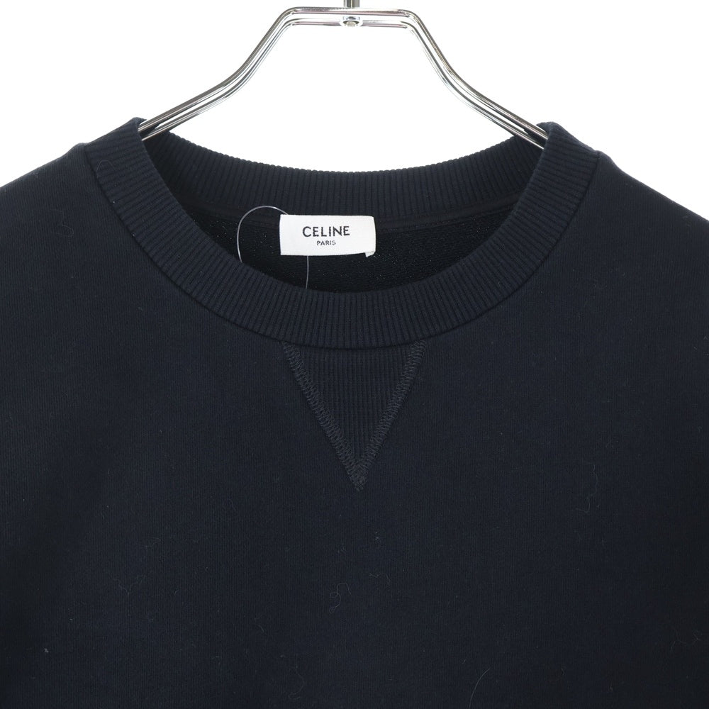 CELINE(セリーヌ) トリオンフ ルーズ スウェットトレーナー ブラック RY01O670Q 38AW
