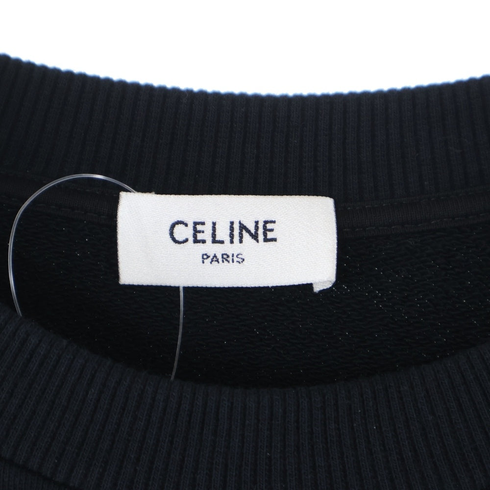 CELINE(セリーヌ) トリオンフ ルーズ スウェットトレーナー ブラック RY01O670Q 38AW