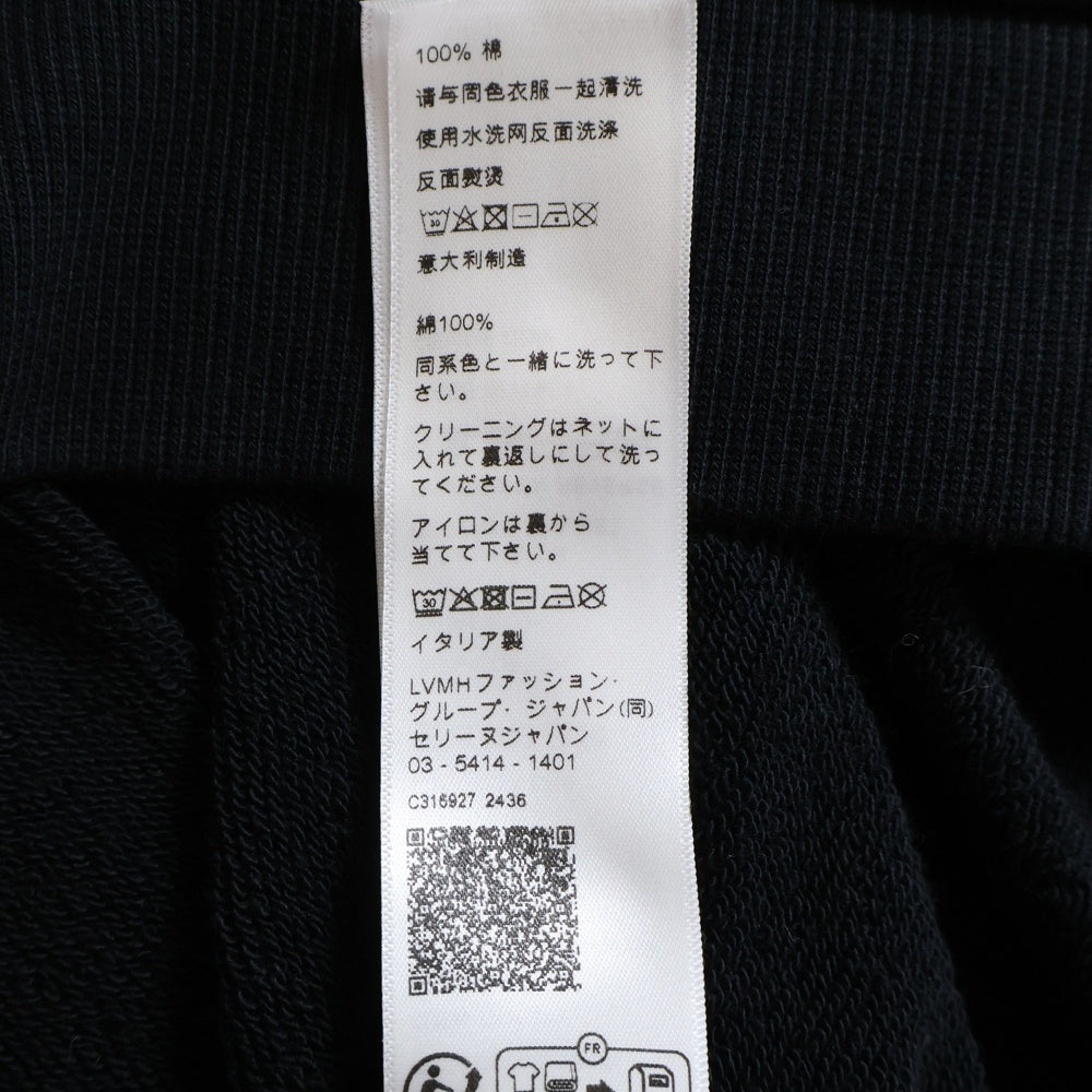 CELINE(セリーヌ) トリオンフ ルーズ スウェットトレーナー ブラック RY01O670Q 38AW