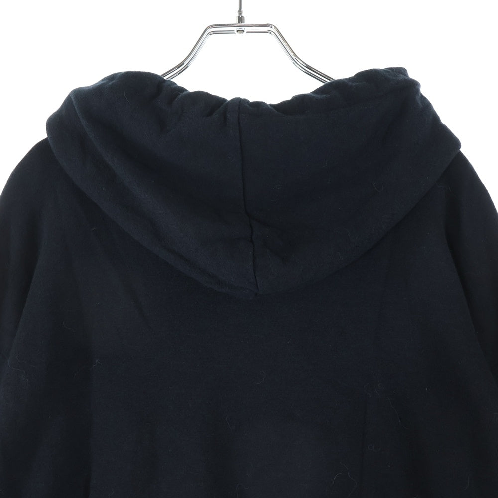 CELINE(セリーヌ) 24SS トリオンフ ルーズフーディー カシミアコットン スウェットプルオーバーパーカー ネイビー 2Y35D450I.38AW