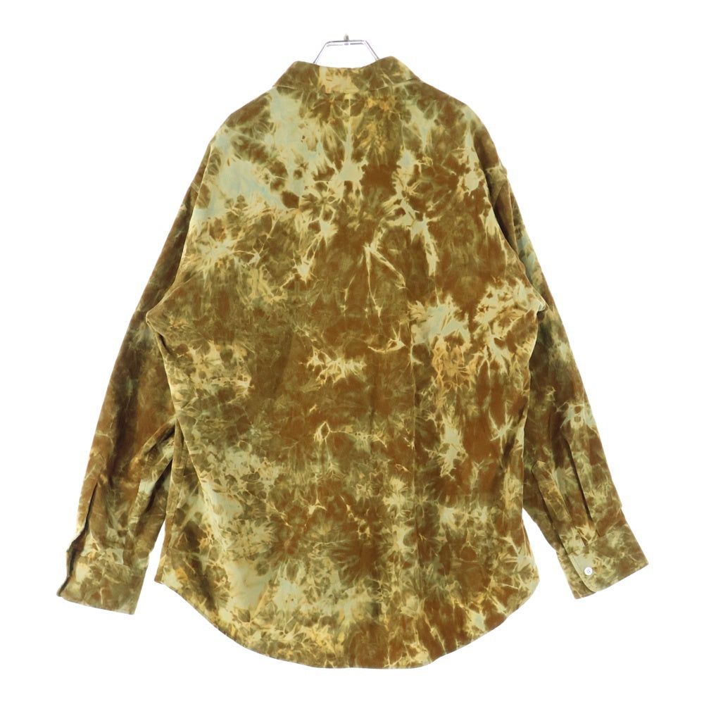 CELINE(セリーヌ) 22SS サンセット コーデュロイ長袖シャツ ブラウン 2C718407Q