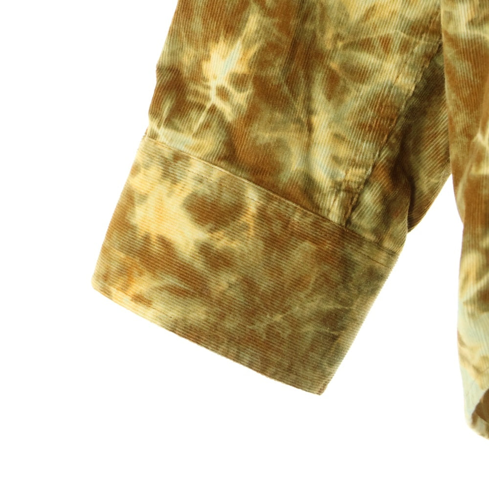 CELINE(セリーヌ) 22SS サンセット コーデュロイ長袖シャツ ブラウン 2C718407Q