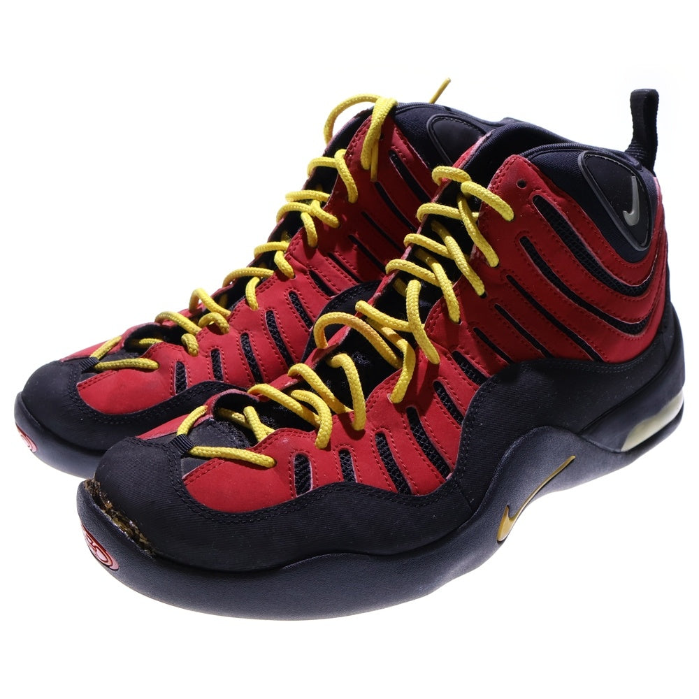 NIKE(ナイキ) 【観賞用2009年製】AIR BAKIN エアベイキン ハイカットスニーカー レッド/ブラック US10.5/28.5cm 316383-001
