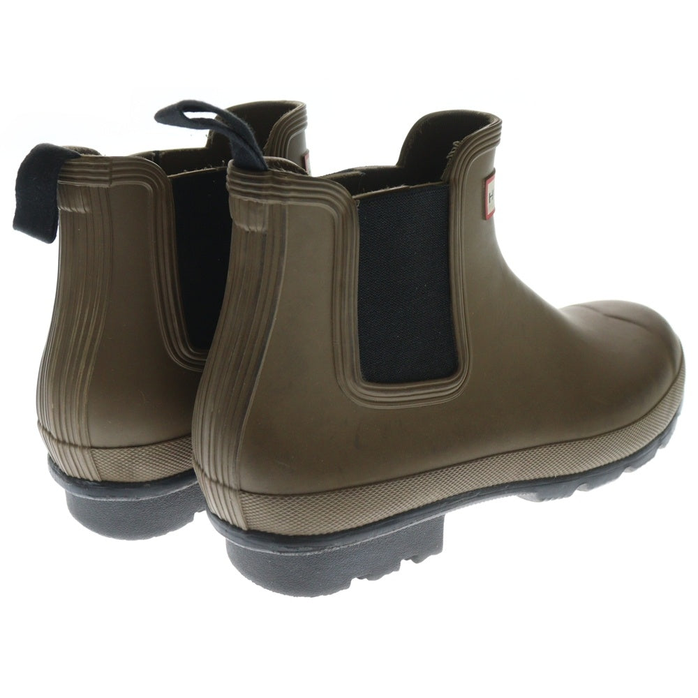 HUNTER(ハンター) ORG CHELSEA DARK SOLE RMA チェルシー ダークソール サイドゴア レインブーツ ベージュ MFS9021RBS