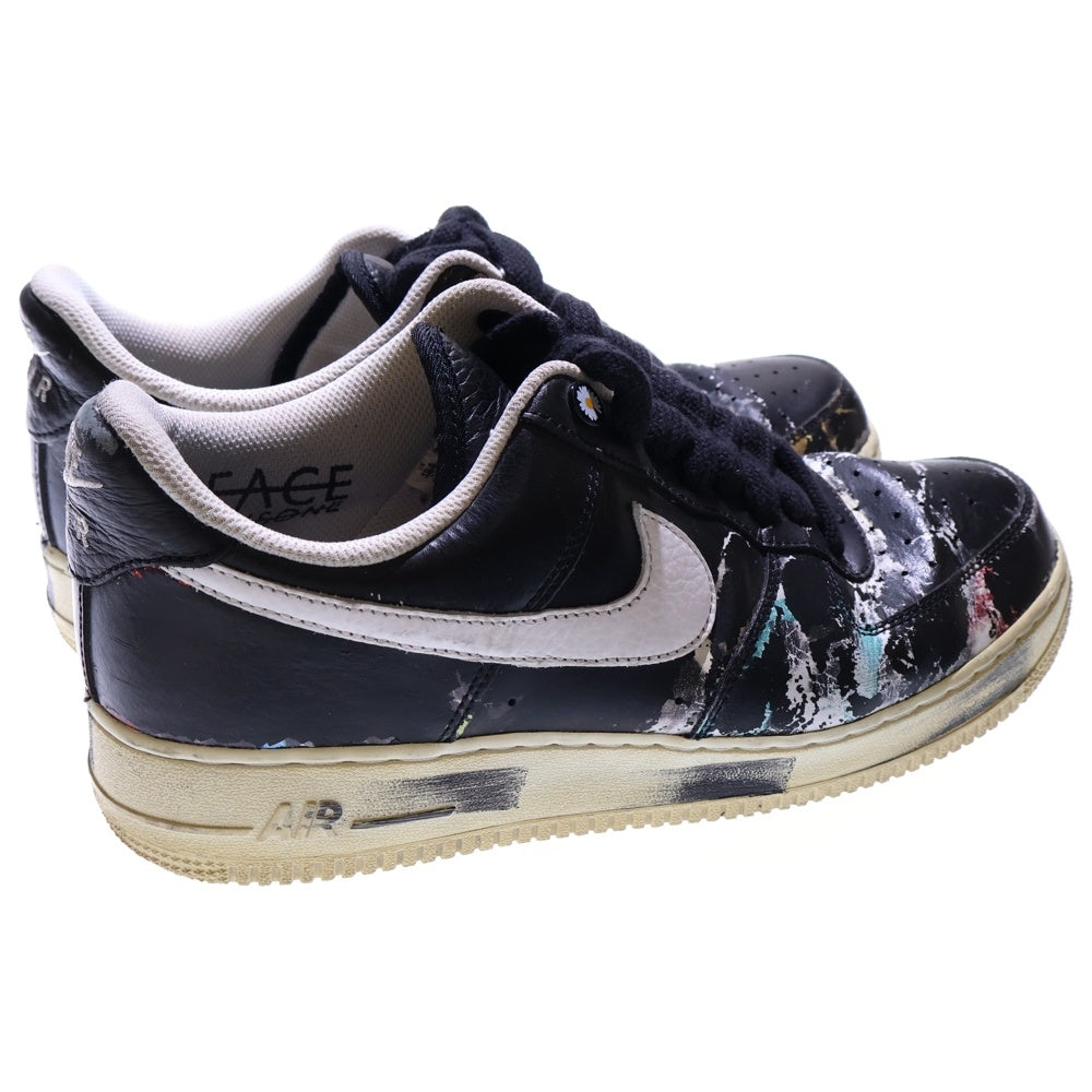 NIKE(ナイキ) ×PEACEMINUSONE AIR FORCE 1 LOW PARA NOISE ピースマイナスワン エアフォース1 パラノイズ ローカットスニーカー ブラック US10.5/28.5cm AQ3692-001