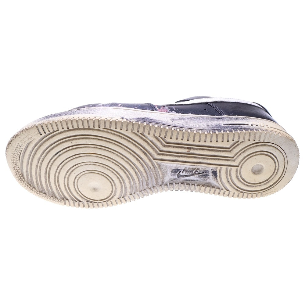 NIKE(ナイキ) ×PEACEMINUSONE AIR FORCE 1 LOW PARA NOISE ピースマイナスワン エアフォース1 パラノイズ ローカットスニーカー ブラック US10.5/28.5cm AQ3692-001