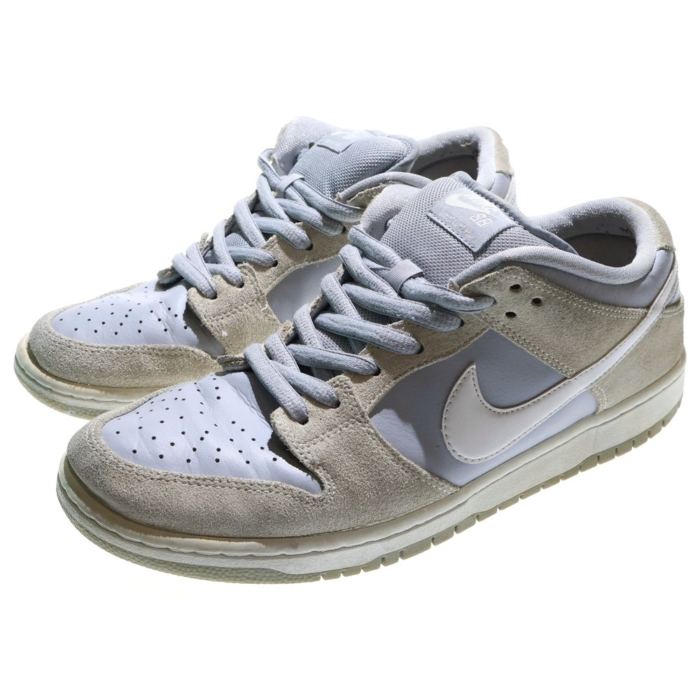 NIKE SB(ナイキエスビー) DUNK LOW SUMMIT WHITE WOLF GREY ダンク サミットホワイト ローカットスニーカー グレー US10.5/28.5cm AR0778-110