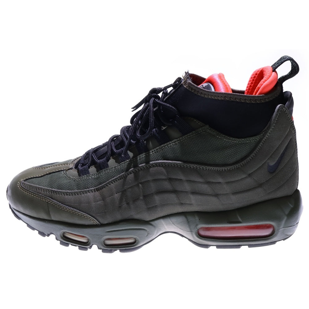 NIKE(ナイキ) 【観賞用2015年製】AIR MAX 95 SNEAKERBOOT エアマックス95 スニーカーブーツ ハイカットスニーカー カーキ US10.5/28.5cm 806809-300