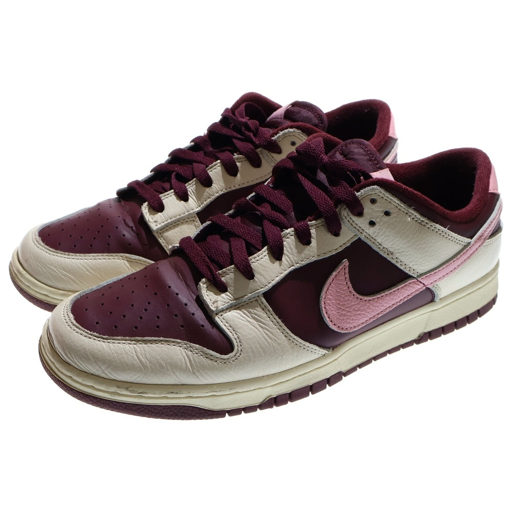 NIKE(ナイキ) DUNK LOW VALENTINE'S DAY ダンク バレンタインデー ローカットスニーカー バーガンディ/ホワイト US10.5/28.5cm DR9705-100