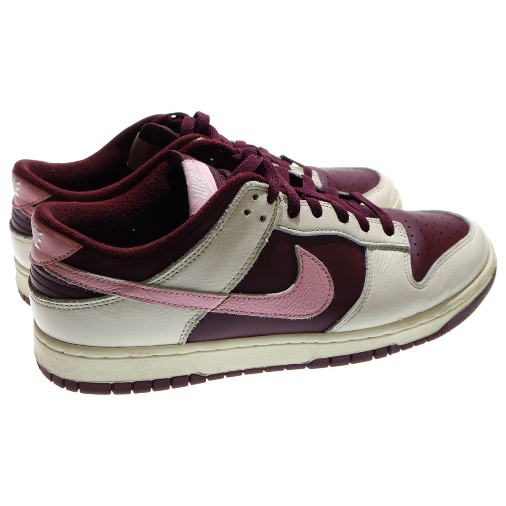 NIKE(ナイキ) DUNK LOW VALENTINE'S DAY ダンク バレンタインデー ローカットスニーカー バーガンディ/ホワイト US10.5/28.5cm DR9705-100