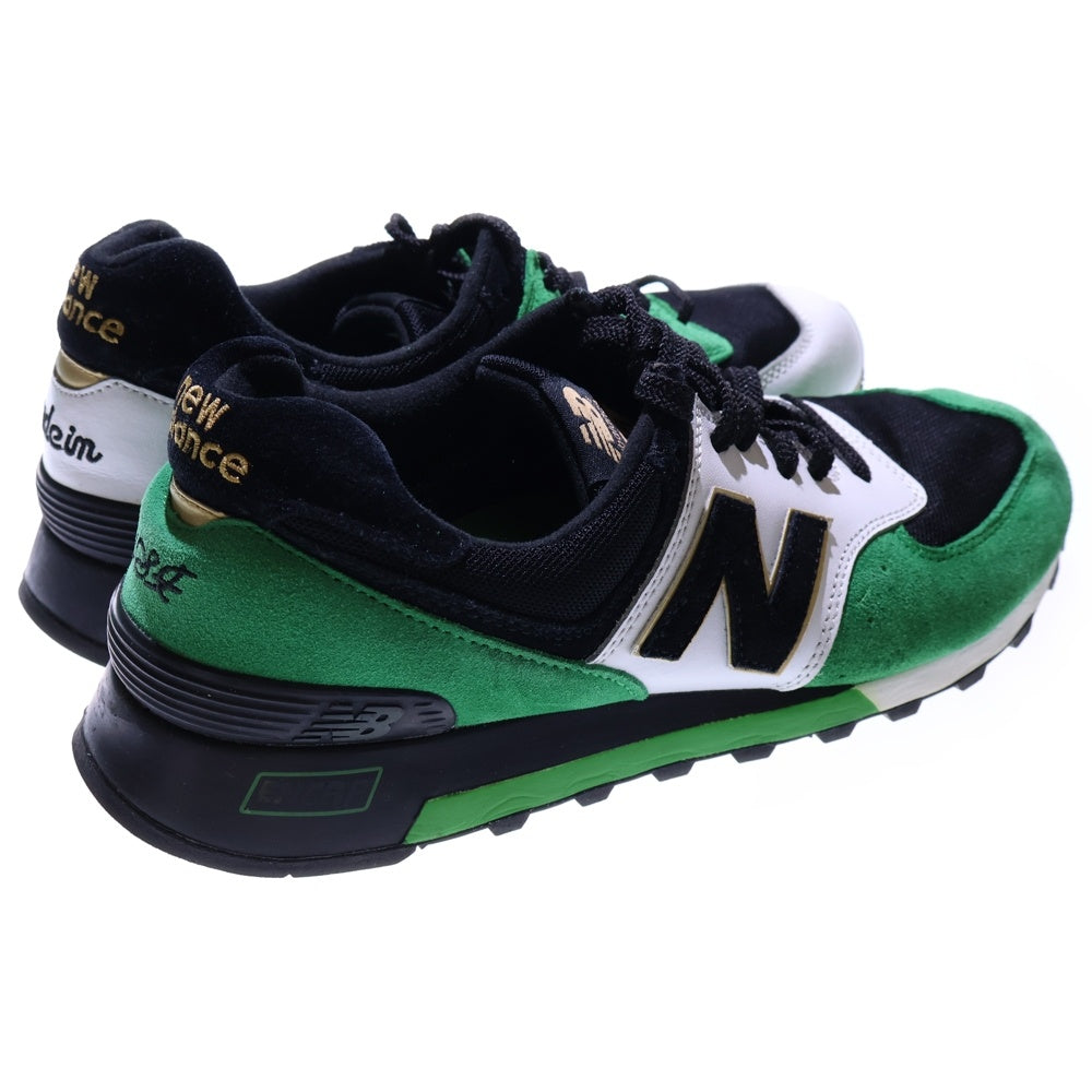 New Balance(ニューバランス) M576LOGW スエードレザー ローカットスニーカー グリーン/ホワイト US10/28cm
