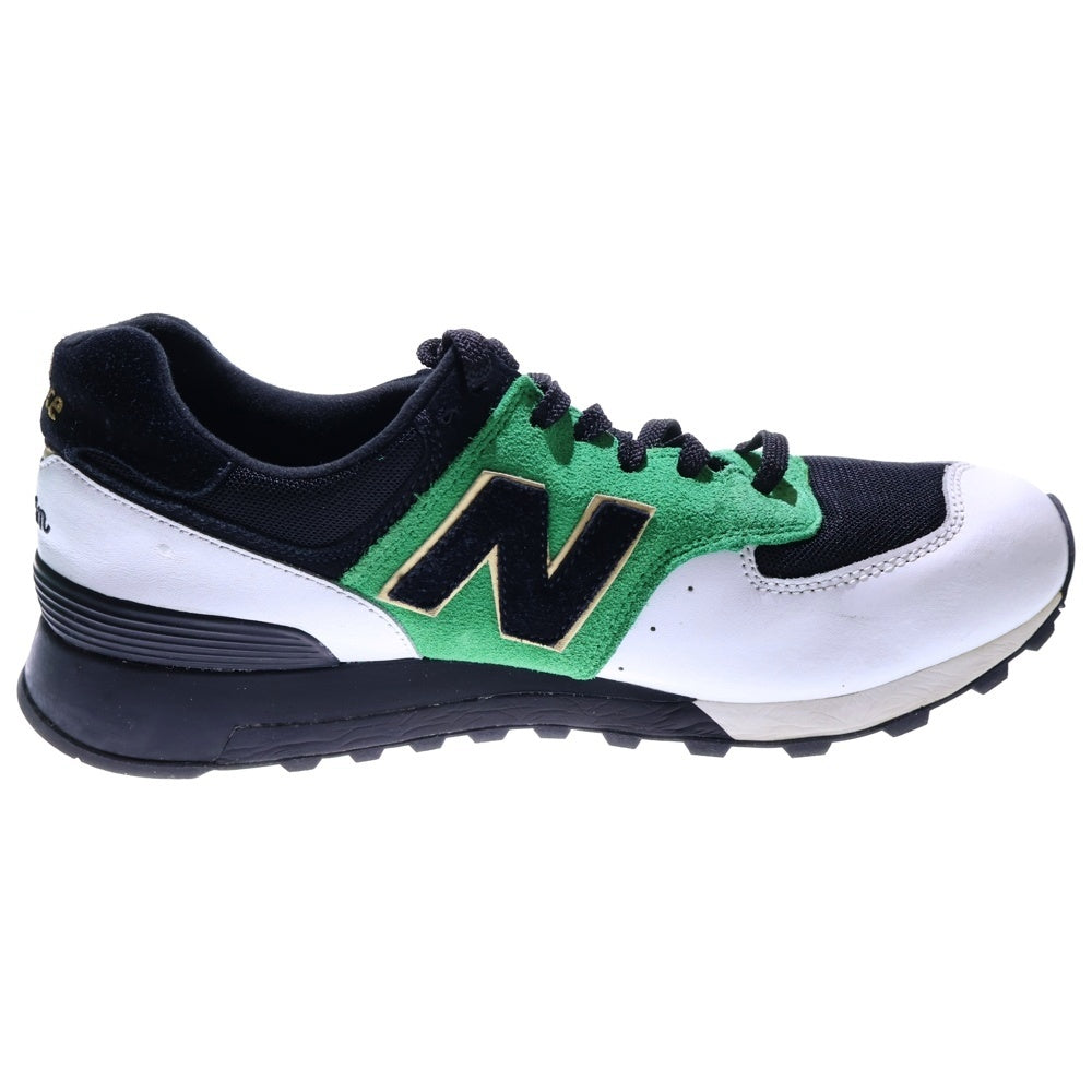 New Balance(ニューバランス) M576LOGW スエードレザー ローカットスニーカー グリーン/ホワイト US10/28cm