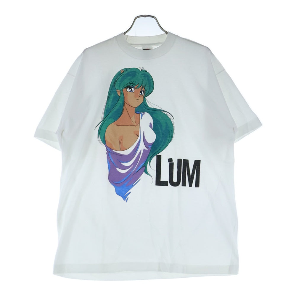 VINTAGE(ヴィンテージ) 90S LUM VINTAGE うる星やつら ラム 半袖Tシャツ ヴィンテージ ホワイト