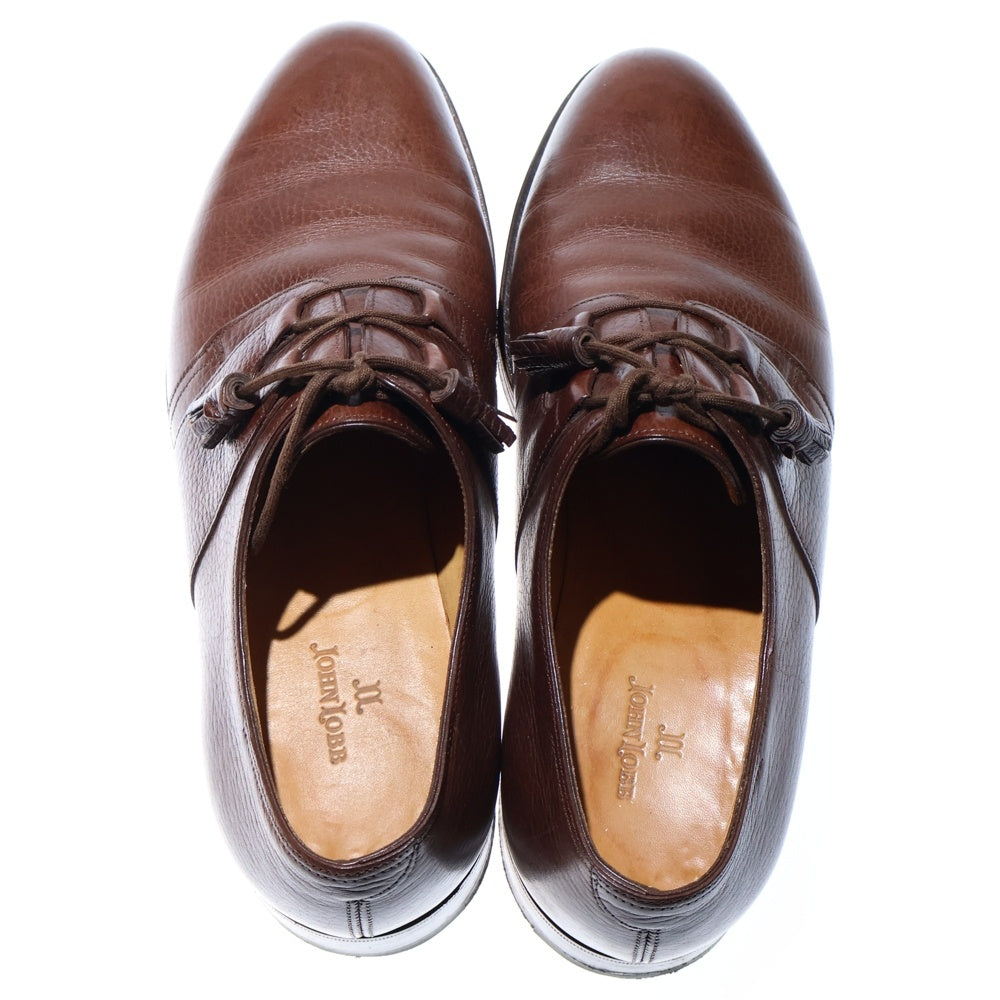 JOHN LOBB(ジョンロブ) SADDLE サドル タッセルシューレース レザーシューズ コテージライン 革靴 ブラウン