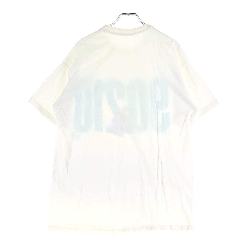 VINTAGE(ヴィンテージ) 90S Beverly Hills ビバリーヒルズ フロントプリント Tシャツ 半袖カットソー ホワイト