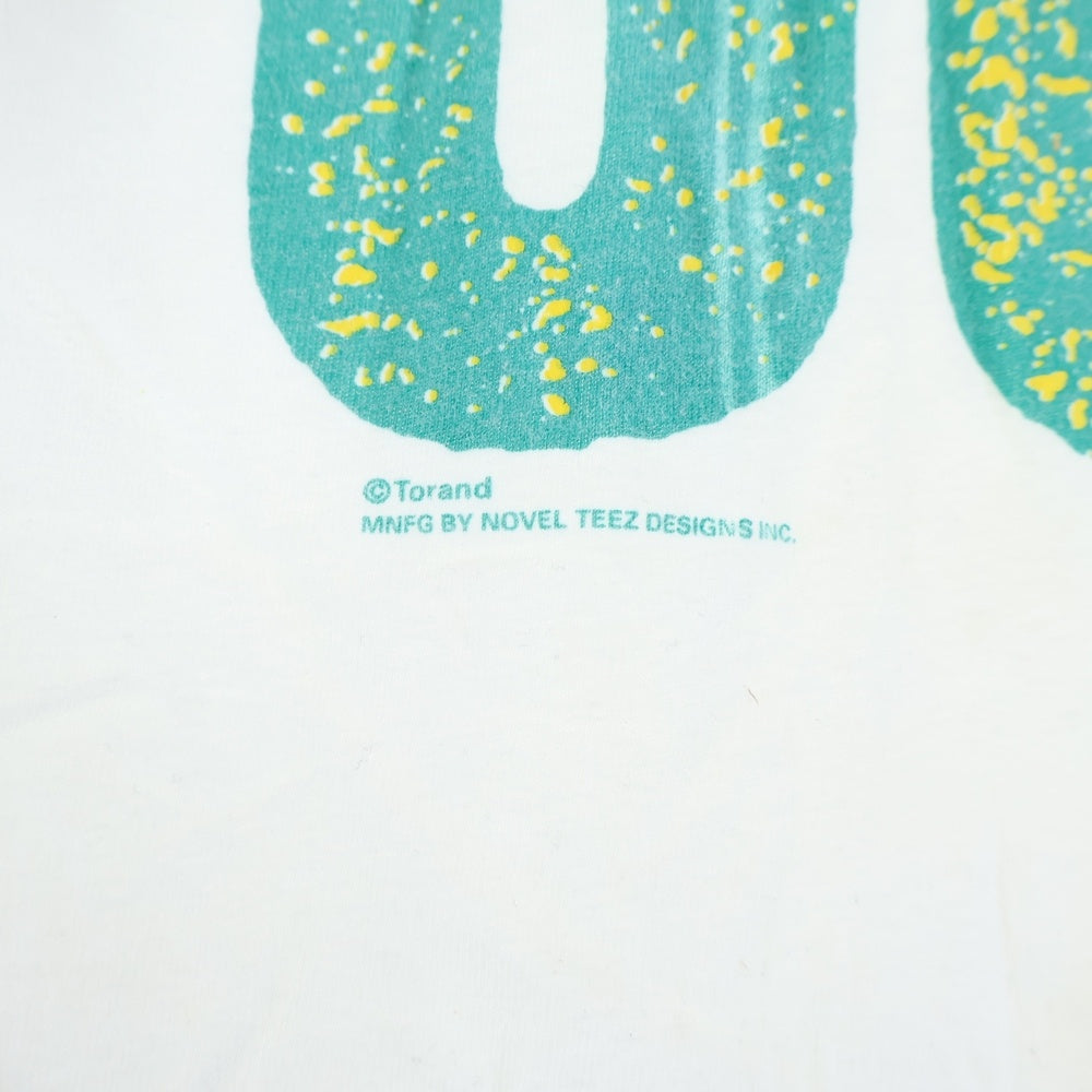 VINTAGE(ヴィンテージ) 90S Beverly Hills ビバリーヒルズ フロントプリント Tシャツ 半袖カットソー ホワイト