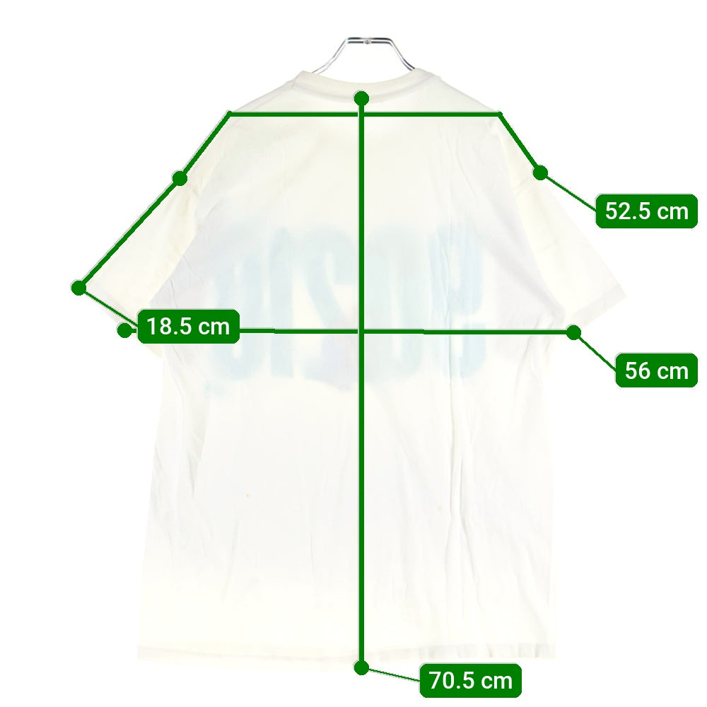 VINTAGE(ヴィンテージ) 90S Beverly Hills ビバリーヒルズ フロントプリント Tシャツ 半袖カットソー ホワイト