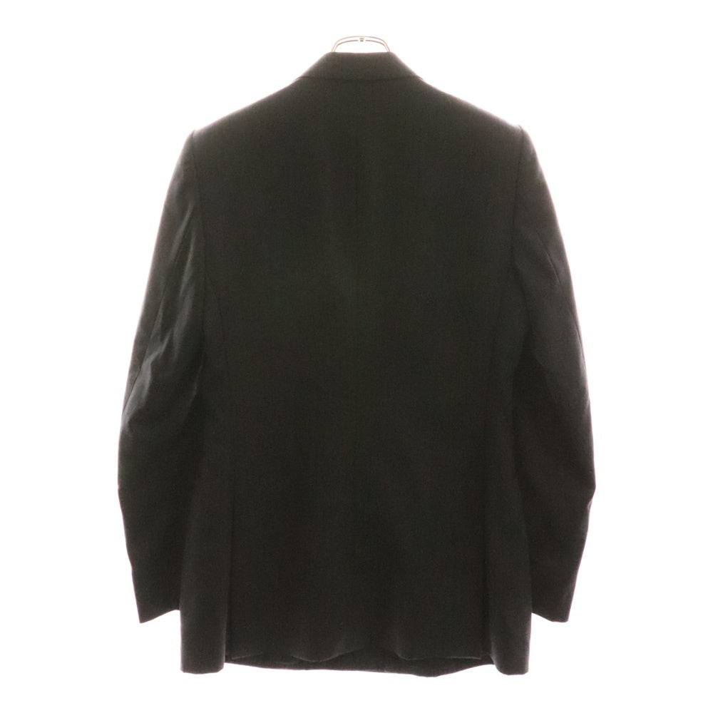 PRADA(プラダ) オールド ストライプ 比翼 ダブルテーラードジャケット センタープレス テーパードパンツ セットアップスーツ グレー