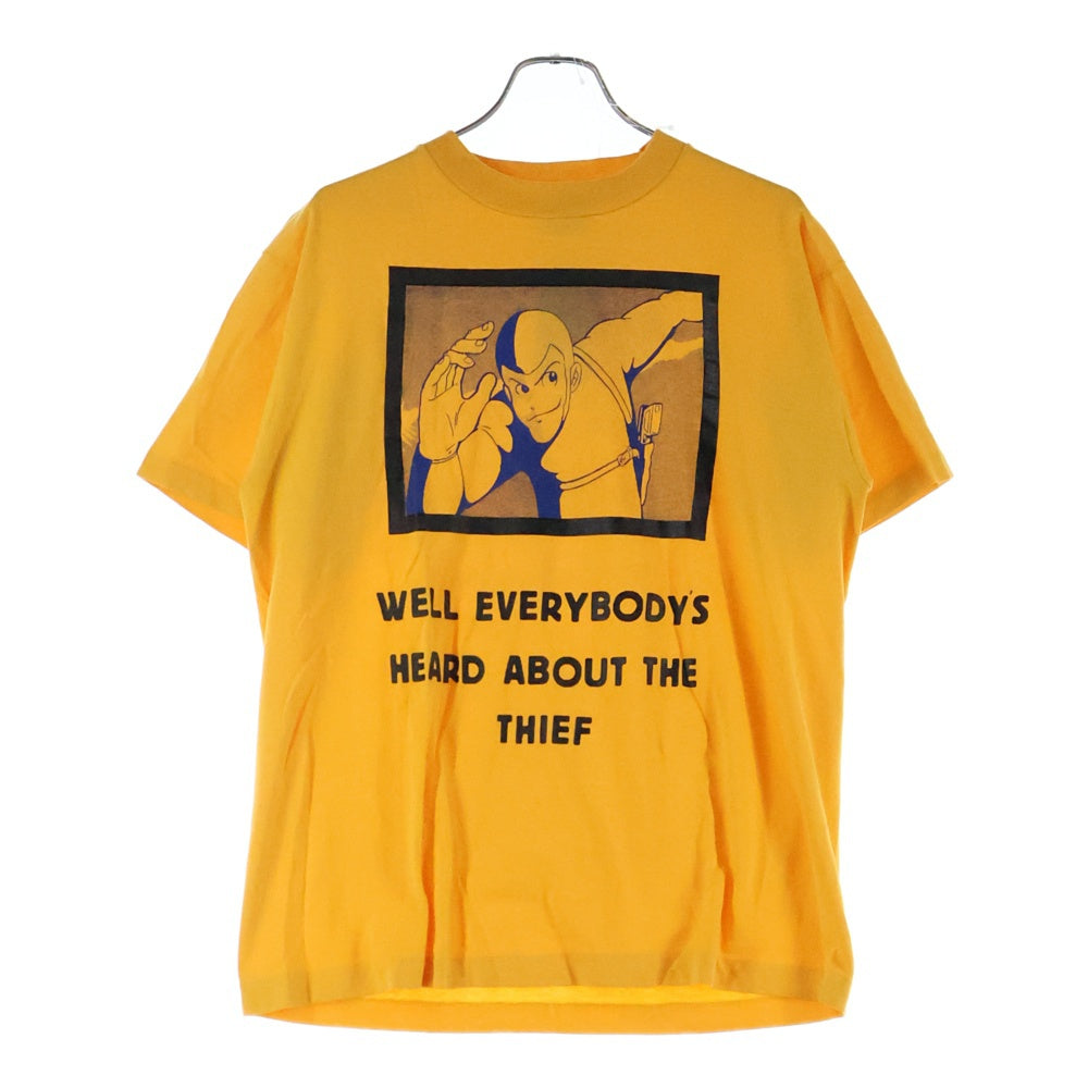 VINTAGE(ヴィンテージ) 90S Lupin the Third tee VINTAGE ルパン三世 半袖Tシャツ ヴィンテージ マスタード