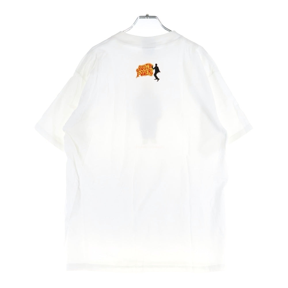 VINTAGE(ヴィンテージ) 90S VINTAGE AUSTIN POWERS 1999 ヴィンテージ オースティンパワーズ フロントプリント クルーネック半袖Tシャツ カットソー ホワイト