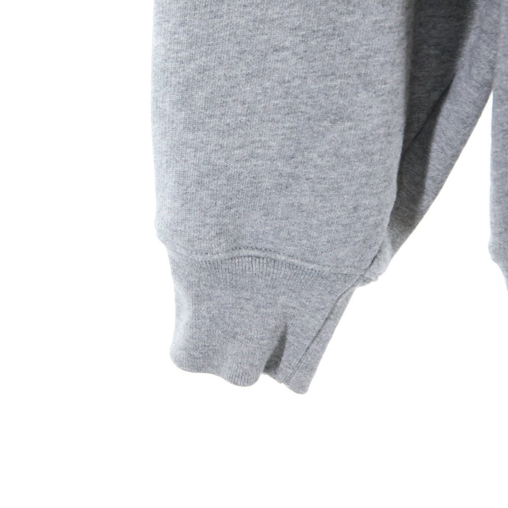 Acne Studios(アクネ ストゥディオズ) FARRIN FACE パッチ付き コットンプルオーバーパーカー グレー FA-UX-SWEA000009