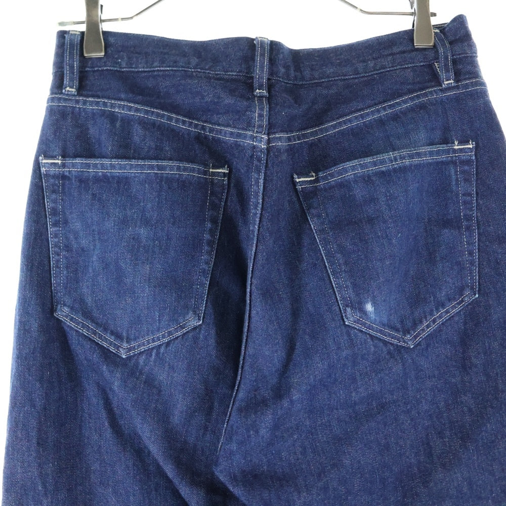 AURALEE(オーラリー) SELVEDGE LIGHT DENIM WIDE PANTS セルビッチ デニム ワイドパンツ インディゴ A22SP04SD
