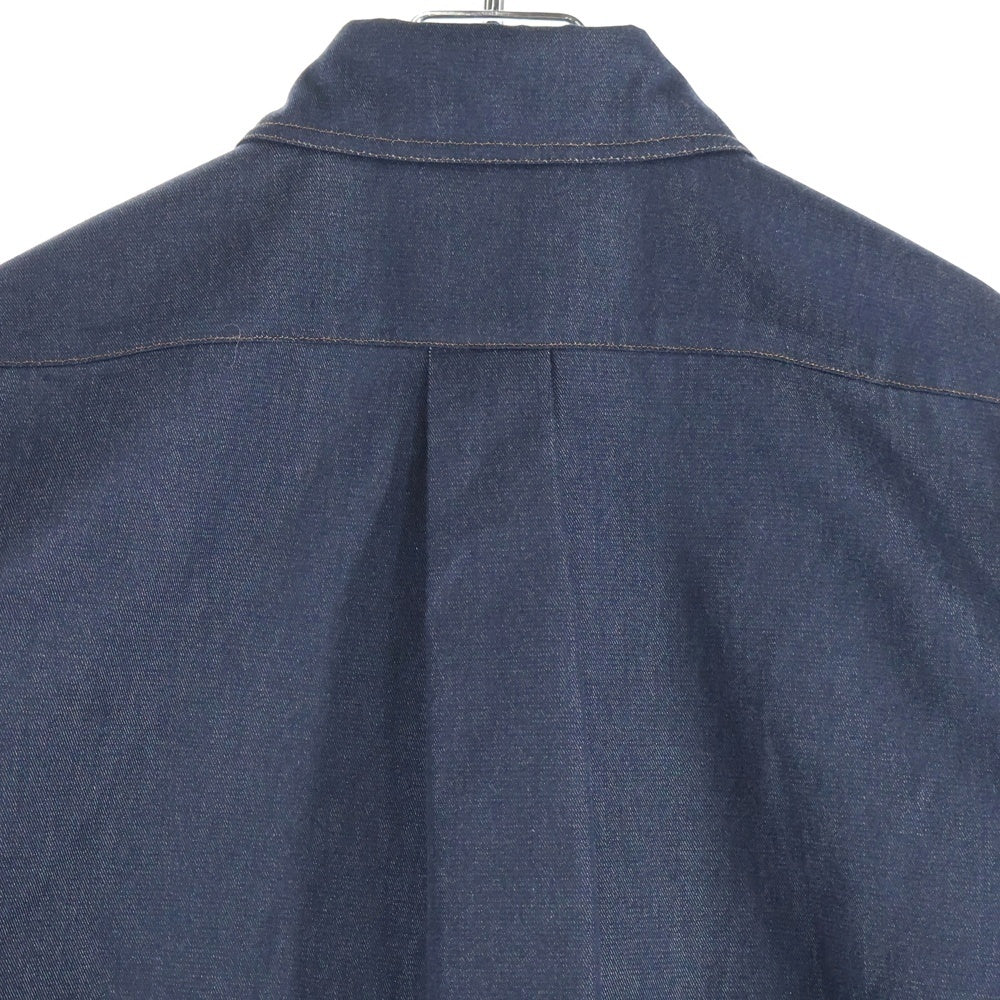 Max Mara(マックスマーラ) 比翼ボタン デニム 長袖シャツ インディゴ レディース 1160703-001