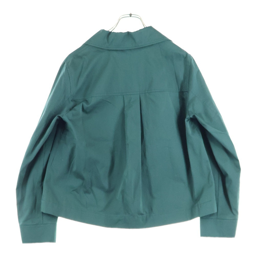 Weekend Max Mara(ウィークエンド マックスマーラ) ダブルポケット フロントボタン ワークシャツ ジャケット グリーン レディース 50410611-002