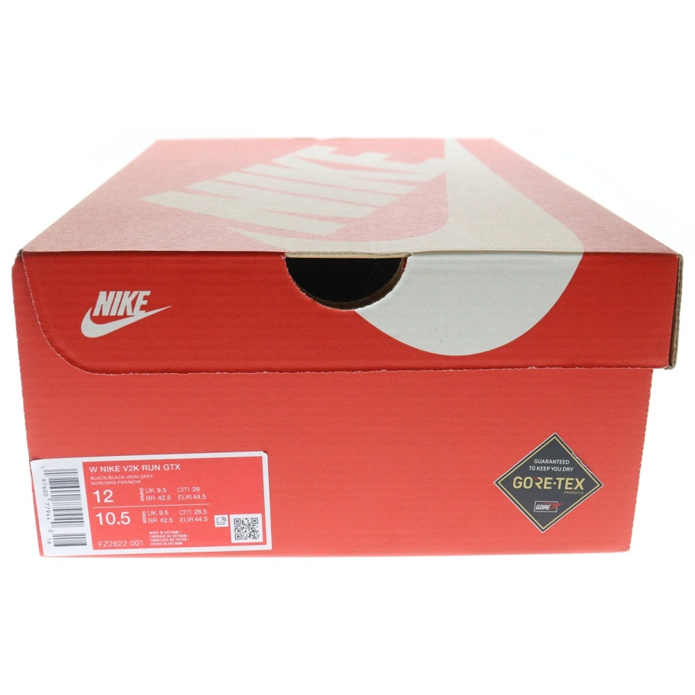 NIKE(ナイキ) WMNS V2K RUN GORE-TEX ウィメンズ ラン ゴアテックス ローカットスニーカー ブラック/グレー US12/29cm FZ2622-001