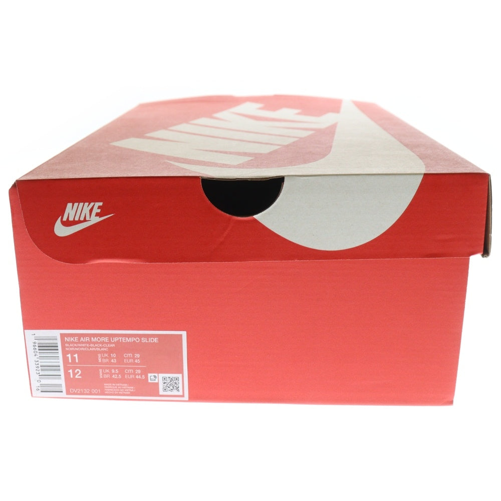 NIKE(ナイキ) AIR MORE UPTEMPO SLIDE BLACK エアモアアップテンポ スライド サンダル ブラック US11/29cm DV2132-001