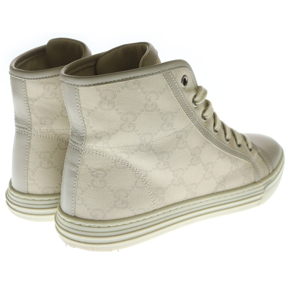 GUCCI(グッチ) GG キャンバス ハイカットスニーカー ベージュ レディース 426186