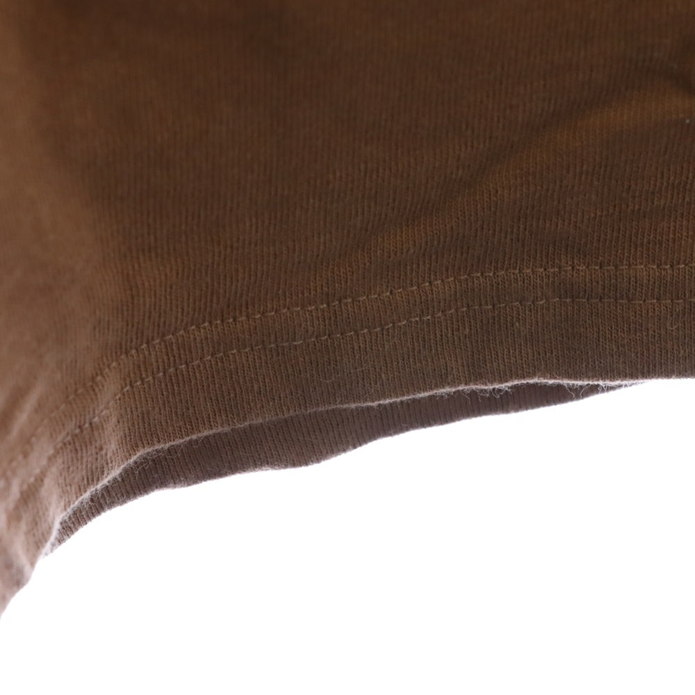 SUPREME(シュプリーム) 19SS Shatter Tee シャッター ロゴ刺繍 クルーネック 半袖Tシャツ カットソー ブラウン